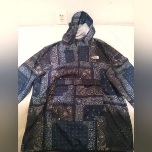 The north face blue bandana sweater